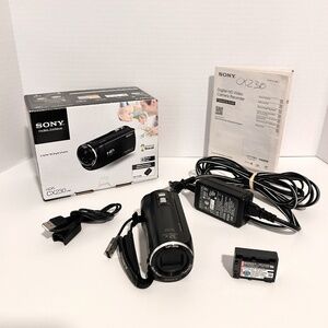Vintage Sony Digital HD Video Camera Recorder Handycam
